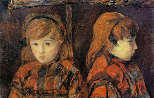 Double Portrait Of A Young Girl (Mademoiselle Lafuite) 