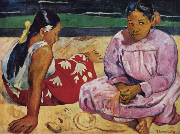 Two Women On The Beach 