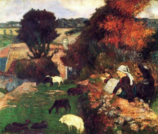 Breton Shepherdess 