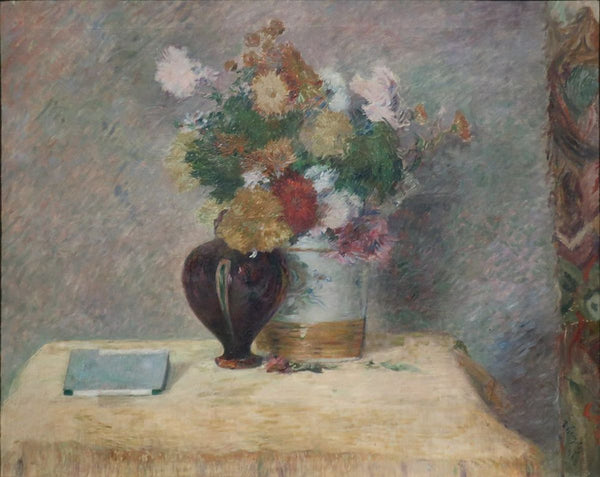 Flowers And Japanese Book
PAUL GAUGUIN 
