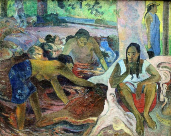 The Fisherwomen Of Tahiti 