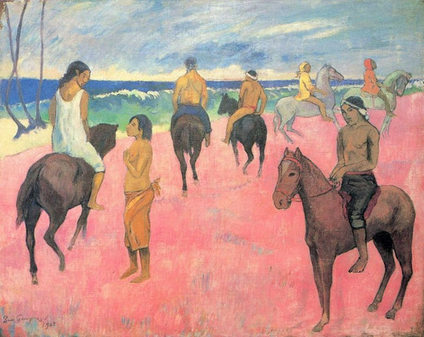 Riders at the beach 