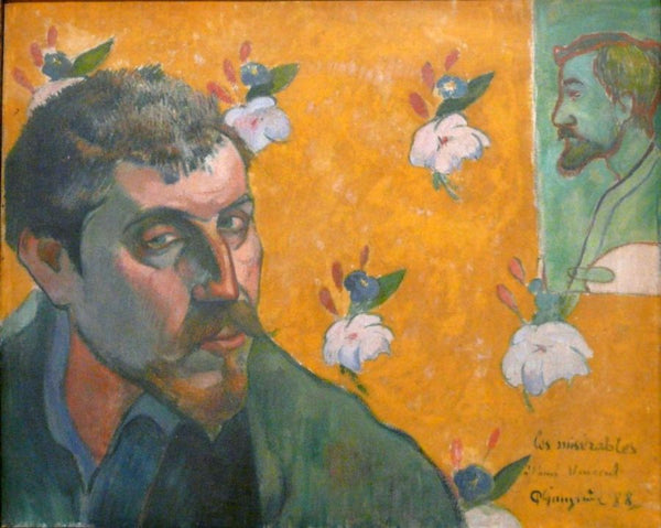 Self-Portrait with Portrait of Bernard, 'Les Miserables' 