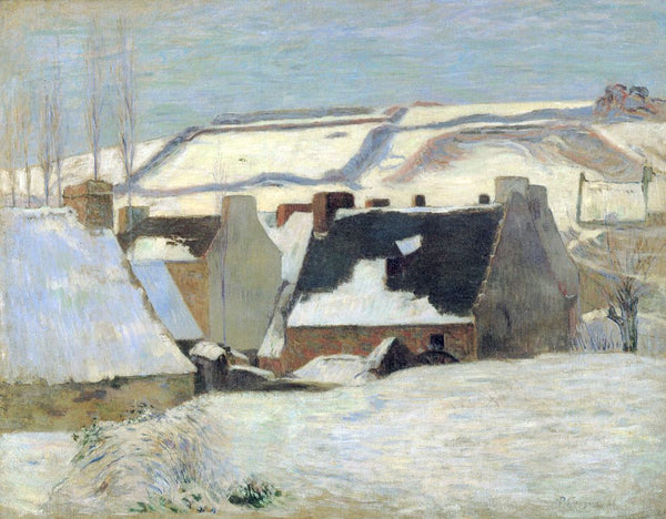 Breton Village in the Snow 2 