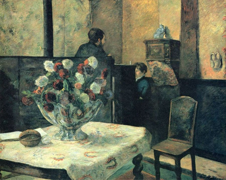 Interior of the Artist's Home, Rue Carcel 
