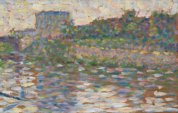 Courbevoie, Landscape with Turret
