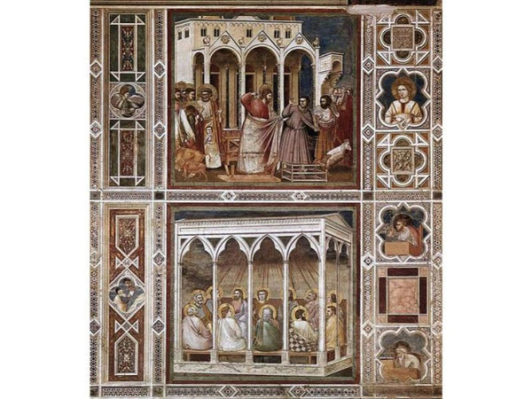 Christ Purging The Temple And Pentecost 1304-1306
