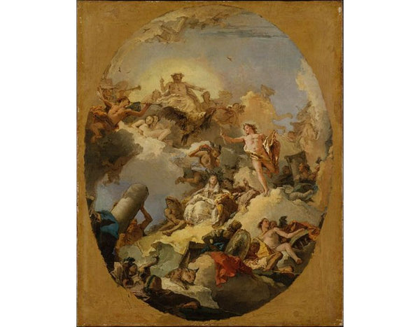 The Apotheosis of the Spanish Monarchy sketch for a ceiling painting 