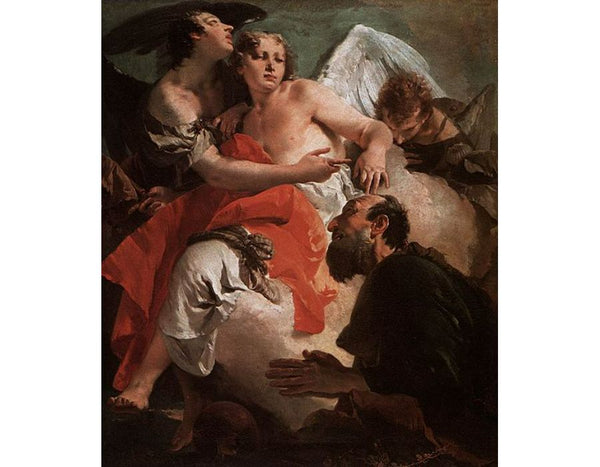 Abraham Praying before the Three Angels 