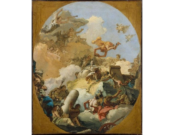The Apotheosis of the Spanish Monarchy sketch for a ceiling painting2 
