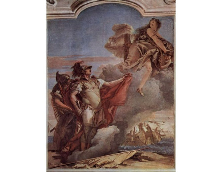 Venus's Farewell to Aeneas, from the Room of the Aeneid in the Palazzina 