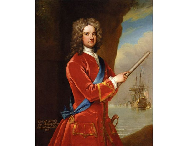 Portrait of Admiral James Berkeley, 3rd Earl of Berkeley (1680 - 1736)
