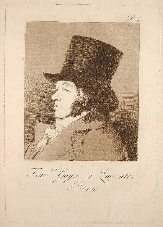 Caprichos Plate 1 Francisco Goya Y Lucientes 