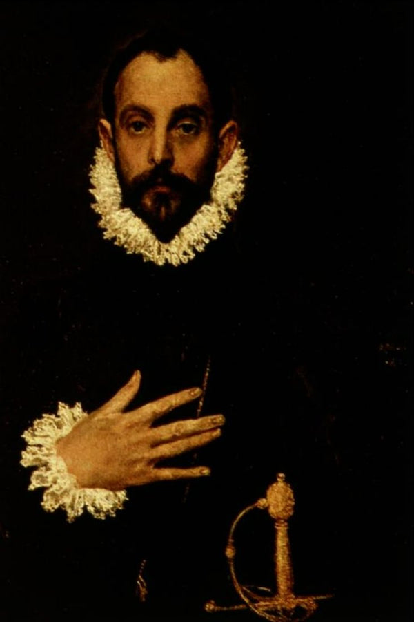Portrait Of A Nobleman With His Hand On His Chest