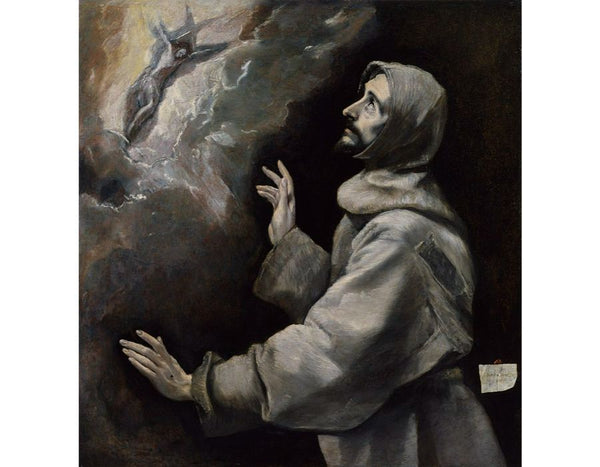 St Francis Receiving the Stigmata 1585-90