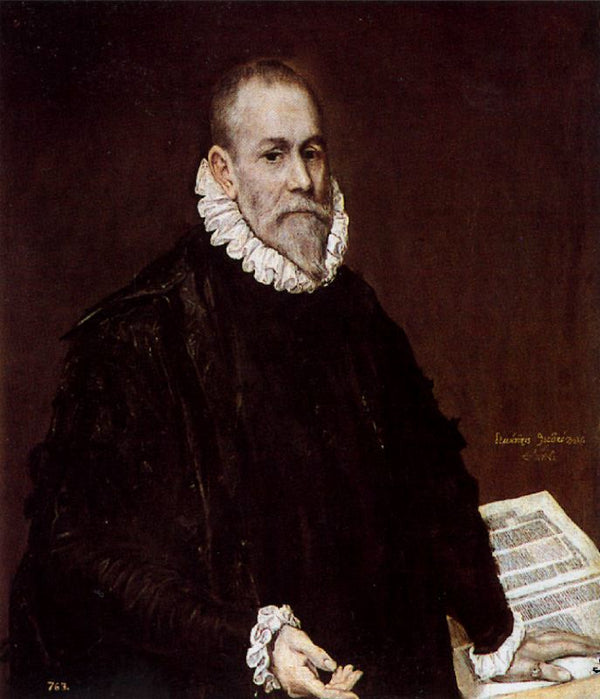 Portrait of Doctor Rodrigo de la Fuente (El Médico) 1588-89