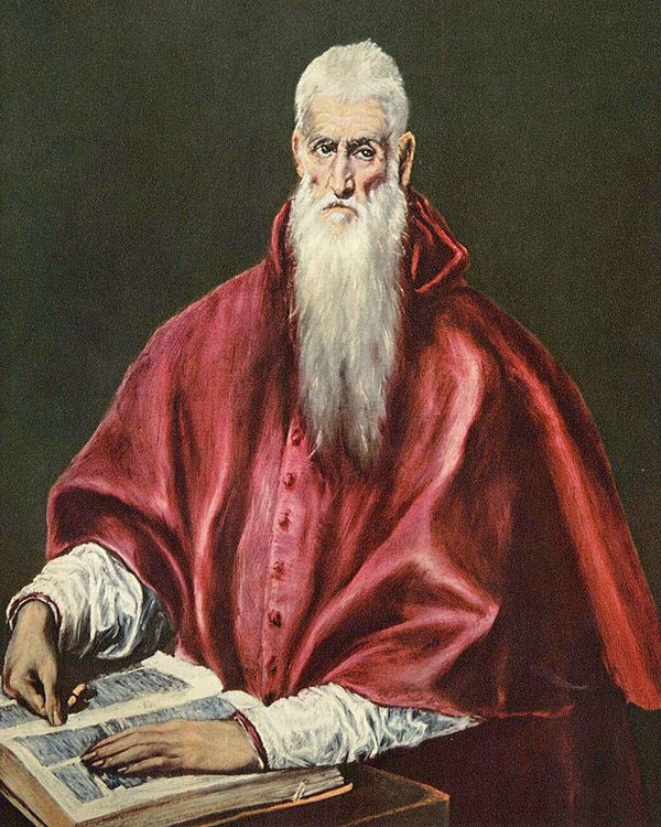St Jerome as Cardinal