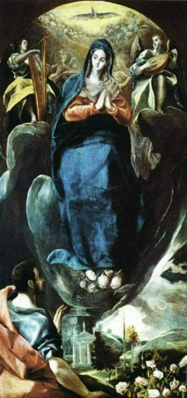 The Virgin of the Immaculate Conception and St John c. 1585