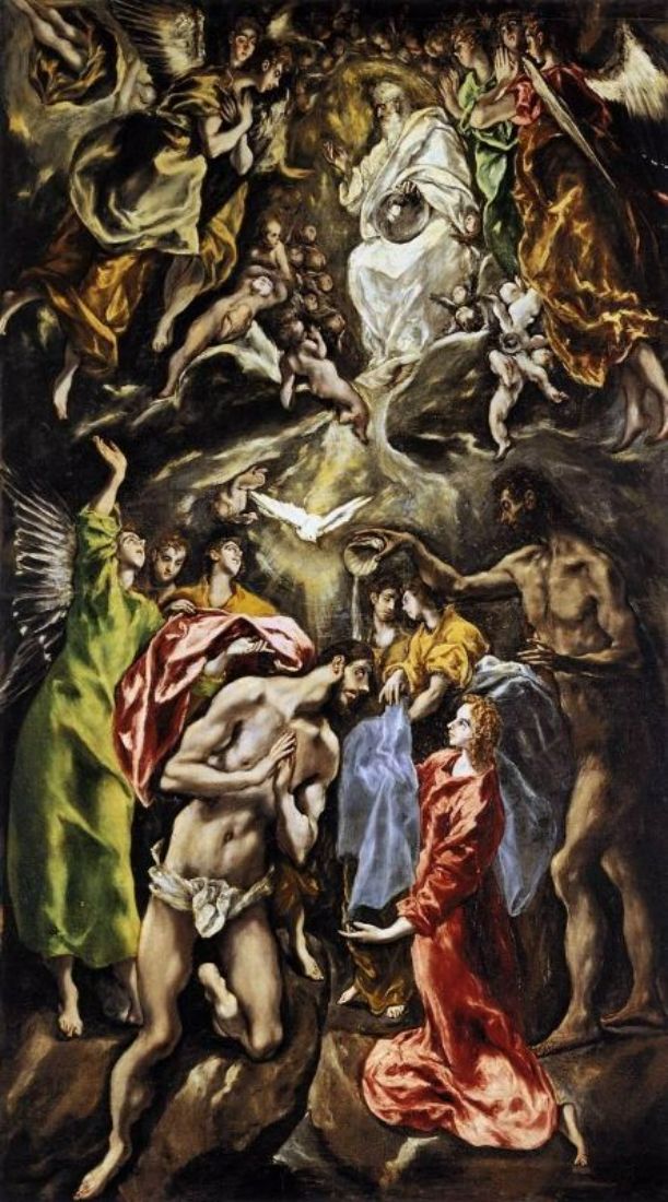 The Baptism Of Christ 1590s