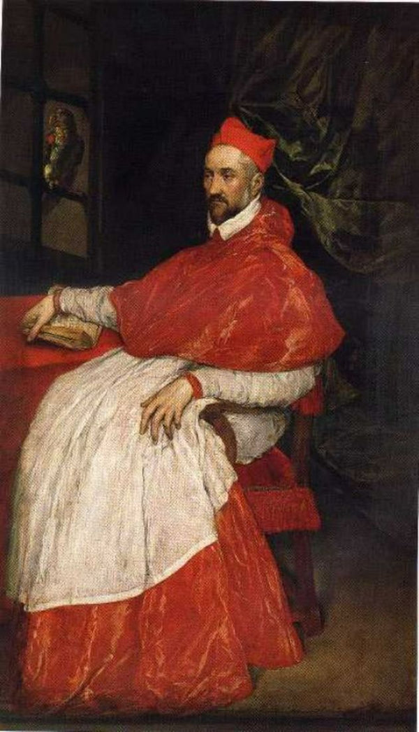 Portrait of Charles de Guise, cardinal of Lorraine, archbishop of Reims