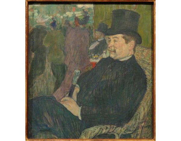 Portrait of Monsieur Delaporte at the Jardin de Paris 1893 