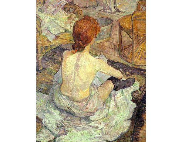 Woman at Her Toilette I 