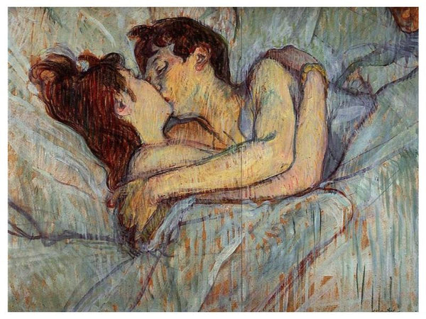 In Bed: The Kiss 
