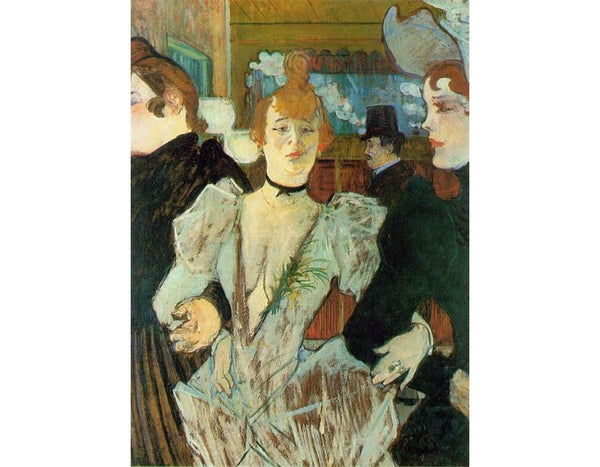 Goule Enters The Moulin Rouge With Two Women 
