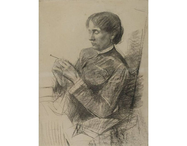Portrait of Madame la Comtesse Adele de Toulouse Lautrec 