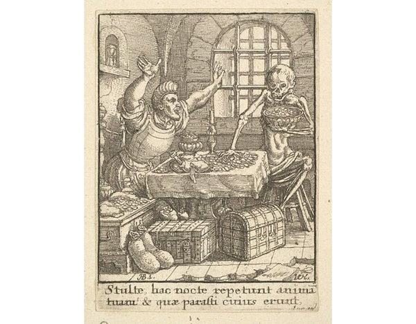 Death and the Miser, from The Dance of Death 