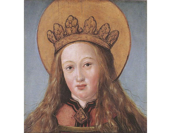 Head of a Female Saint 