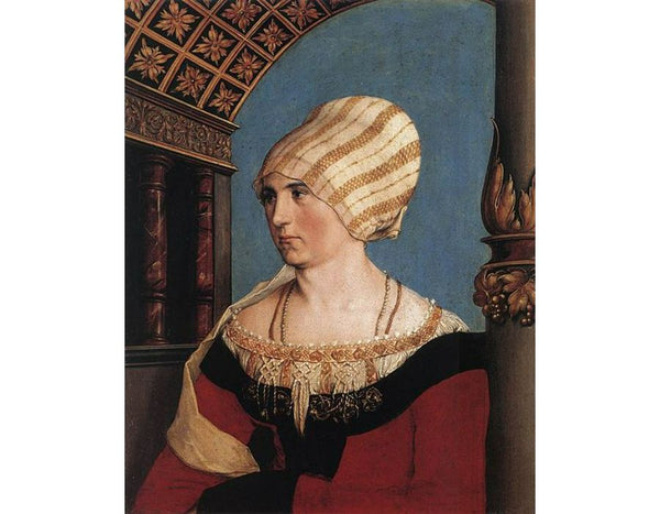 Portrait of Dorothea Meyer (nee Kannengiesser) 1516 