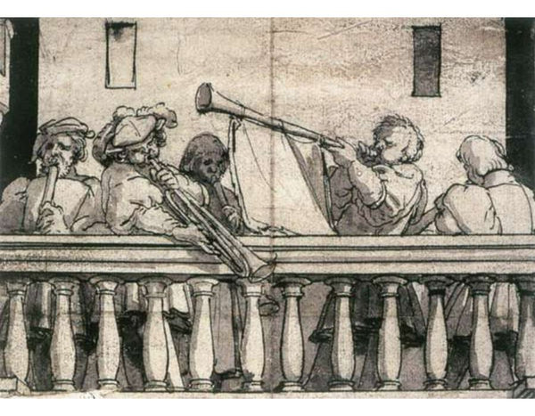 Musicians on a Balcony c. 1527 
