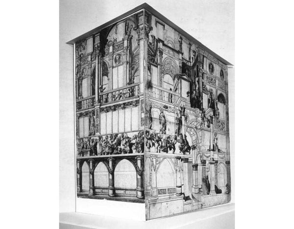 Model of the `Zum Tanz` house (reconstruction) 