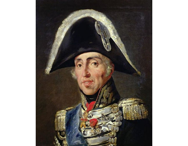 Portrait of Charles X 1757-1836 King of France and Navarre Painting by Horace Vernet