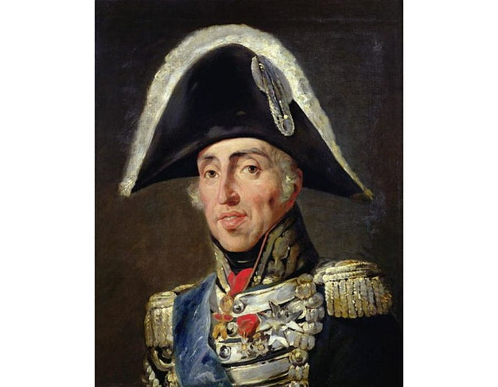 Portrait of Charles X 1757-1836 King of France and Navarre Painting by Horace Vernet