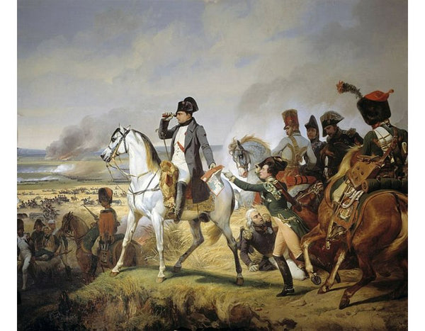 The Battle of Wagram, 6th July 1809, 1836 Painting by Horace Vernet