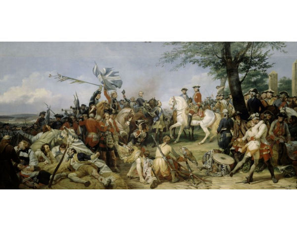 The Battle of Fontenoy, 11th May 1745, 1828 Painting by Horace Vernet