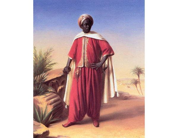 Portrait of an Arab Painting by Horace Vernet