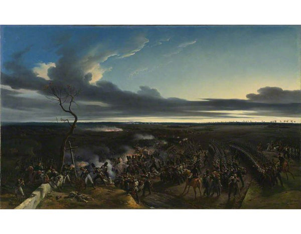 The Battle of Montmirail Painting by Horace Vernet