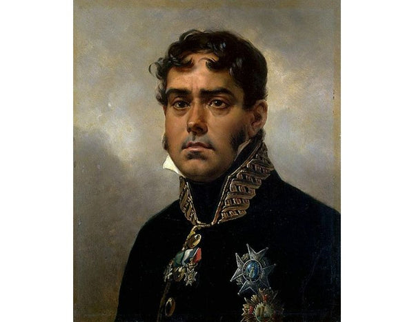 Portrait of General Pablo Morillo Painting by Horace Vernet