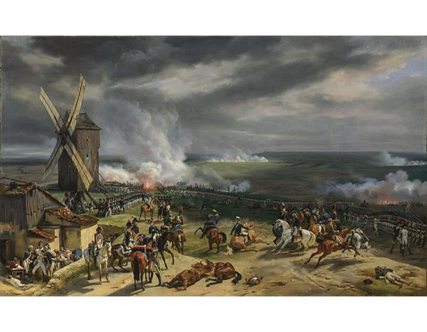 The Battle of Valmy (September 20th 1792 Painting  by Horace Vernet