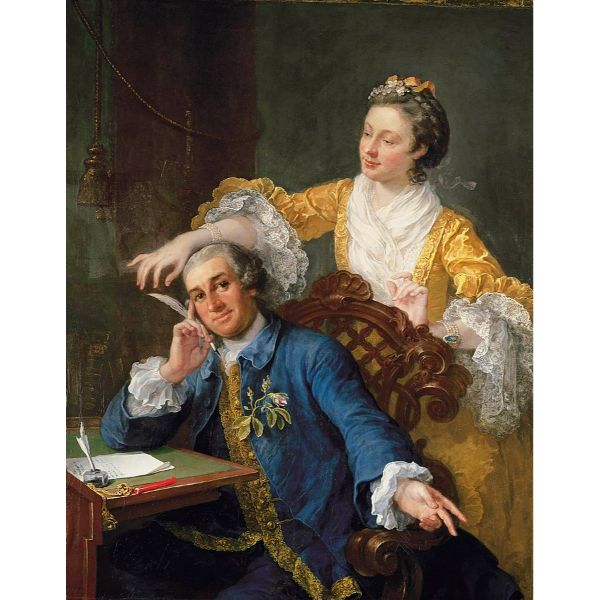 David Garrick & his Wife 1757 