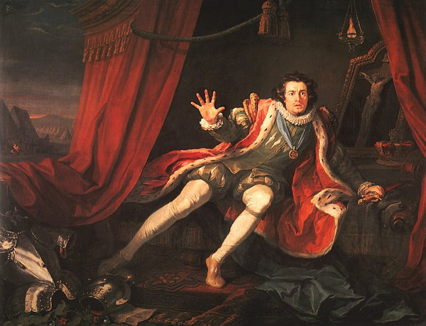 David Garrick as Richard III 1745 