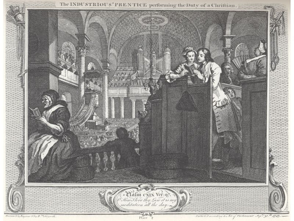 Industrious 'Prentice Performing the Duty of a Christian 