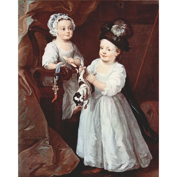 Portrait of Lady Mary Grey and Lord George Grey 