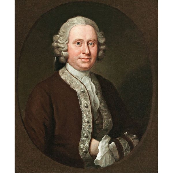 Portrait of William Fitzherbert of Tissington Derbyshire 1712-72 