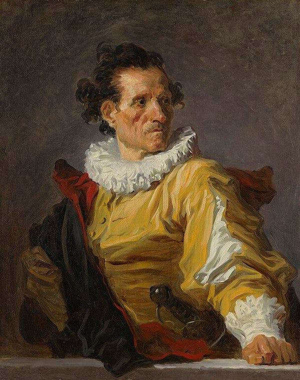 Portrait of a Man called 'The Warrior' Painting by Jean-Honore
