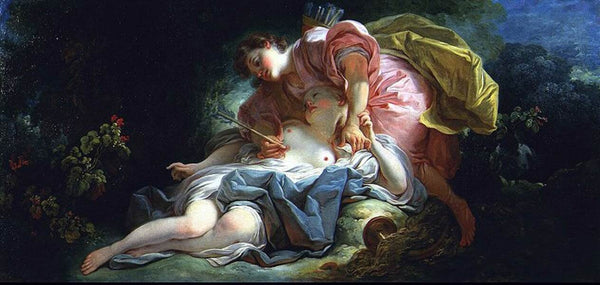 Cephalus and Procris Painting by Jean-Honore