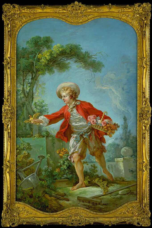 The Gardener Painting by Jean-Honore